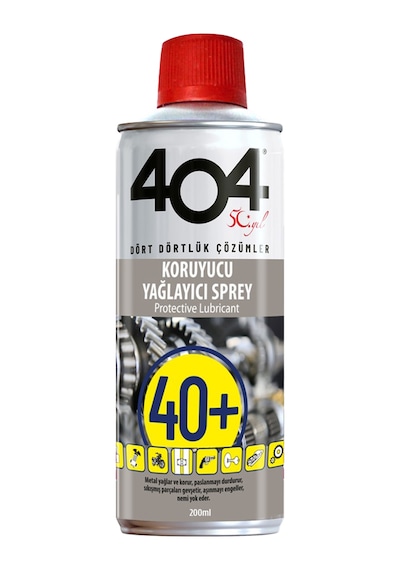 404 Koruyucu Yağlayıcı Sprey 200ml