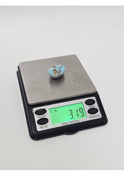 Doğal İran Nişabur Firuze Turkuaz Taşı 16 Karat - 3,15 Gram