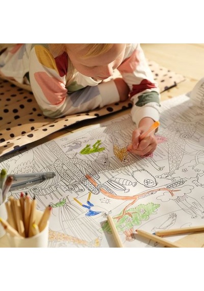 Ikea Sandlöpare Rulo Boyama Kağıdı, Beyaz, 10 M, Savanah