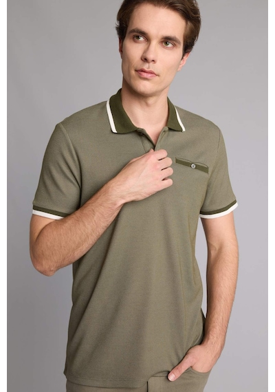 Defacto Regular Fıt Polo Yaka Kısa Kollu Polo Tişört G7063ax26smkh442 Haki-kh442 Defacto Regular Fıt Polo Yaka Kısa Kollu Polo Tişört G7063ax26smkh442 Haki-kh442