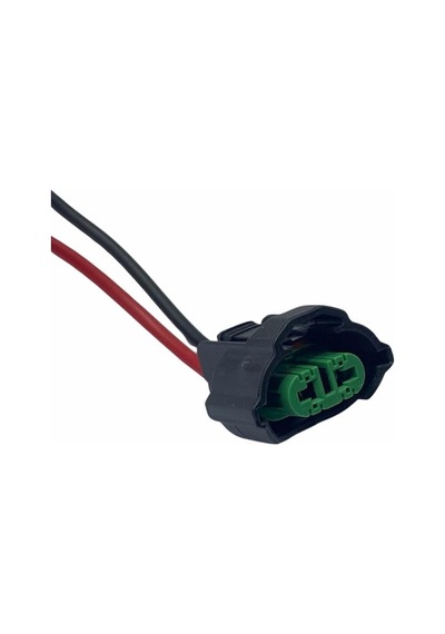 H9/h11 Ampul Soketi Kablolu Kapalı Tip Yeşil
