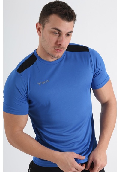Mets Strike Antrenman T-shirt Kazayağı Sax Mavi
