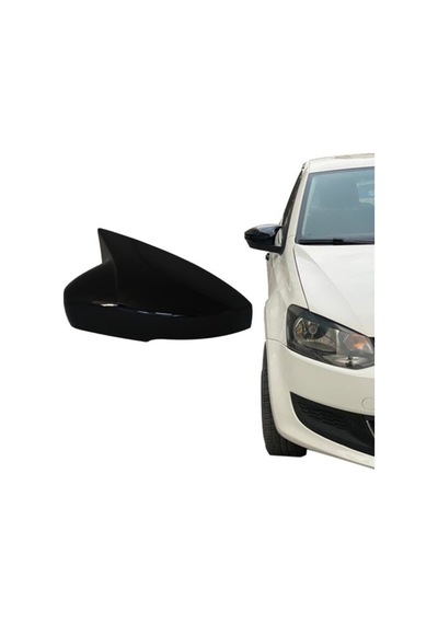 Volkswagen Polo 2019 Uyumlu Piano Black Ithal Batman Yarasa Ayna Kapağı