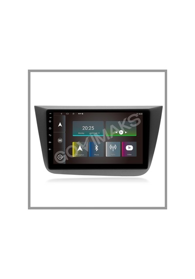 Govimaks Seat Altea 2004-2014 Uyumlu 2 Gb Ram 32 Gb Hafıza Androıd Multımedıa Teyp 9"