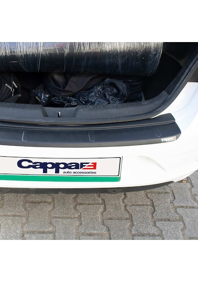 Cappafe Renault Megane 4 Arka Tampon Eşiği Koruma Abs Mat Siya N11.10132