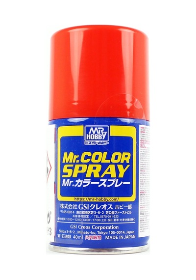 Mr.hobby S-059, 100 Ml. Orange Sprey Maket Boyası Standart