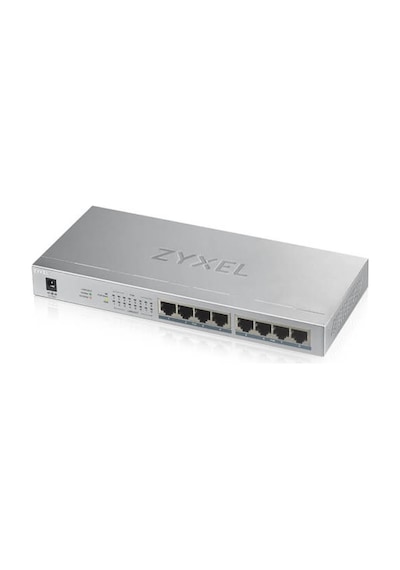 ZYXEL GS-1008HP 8 PORT 10/100/1000 Mbps YÖNETİLEMEZ GIGABIT POE SWITCH