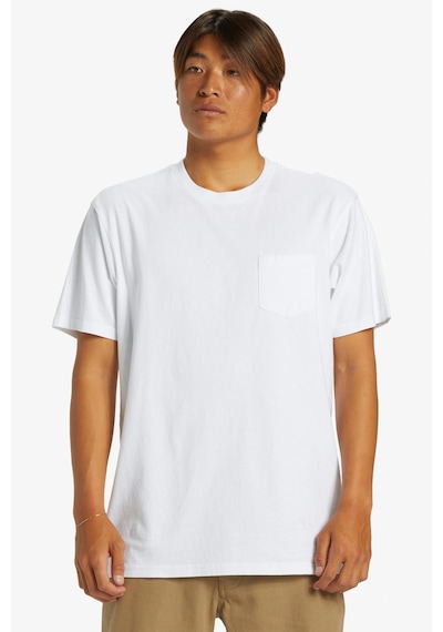 Quiksilver Salt Water Erkek Tişört Aqyzt09558-10-beyaz