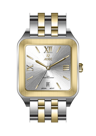 Adec Ag24109-6 Erkek Kol Saati Gold - Gümüş