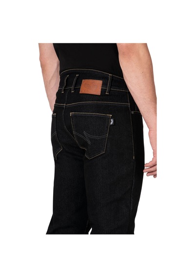 City Biker Cold Killer Black Korumalı Motosiklet Kot Pantolonu Erkek