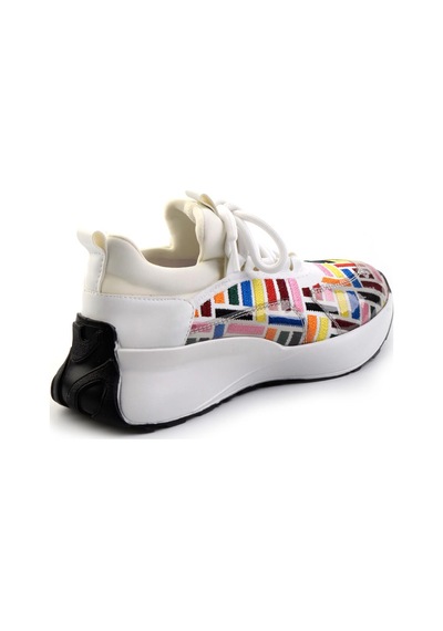 Beyaz Kadın Sneaker K01140430809 Beyaz