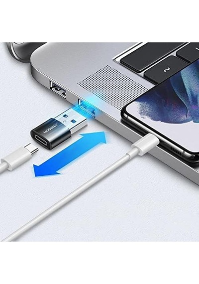 S-h152 Adaptörü Usb To Type-c Siyah