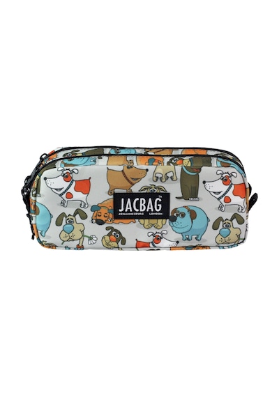 Jacbag Dual Pouch Pencıl Case-çift Bölmeli Kalemkutu - Neseli Patiler Neseli Patiler