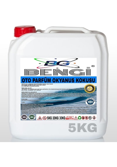 Oto Parfüm Okyanus Kokulu 5 Kg Bengi