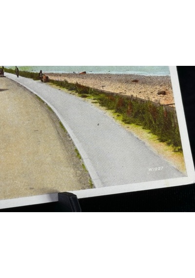 İngiltere Marıne Drıve, Rhos On Sea Post Card W1227 Carbo Colour Valentin & Son London Nadir