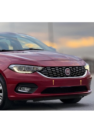 Fiat Egea Krom Ön Alt Panjur Çıtası Hb - Sd 2015 - 2019 Paslanmaz Çelik