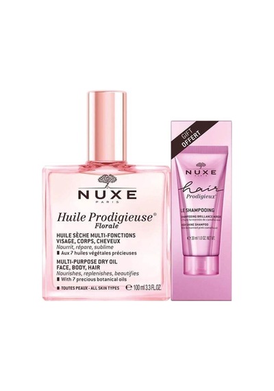 Nuxe Huile Prodigieuse Floral Çok Amaçlı Kuru Yağ Şampuan Hediyeli 1 KG