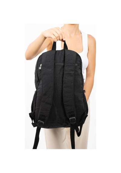 Baginn Lise Okul Sırt Çantası Çok Cepli Hafif Klinkır Kumaş 43 x 30 Cm