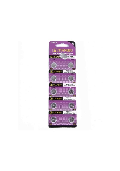 Tıanqıu Ag6 Lr920/371 Alkalin 10'Lu Düğme Pil