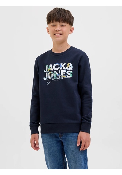Jack & Jones Jack&jones Jjgeplas Erkek Çocuk Sweatshirt 12279606 Lacivert