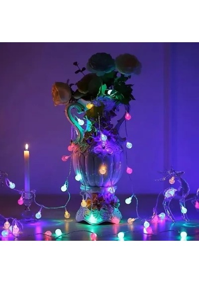 Hubrendy Emin 3m 20 Led Kristal Top Rgb Pilli