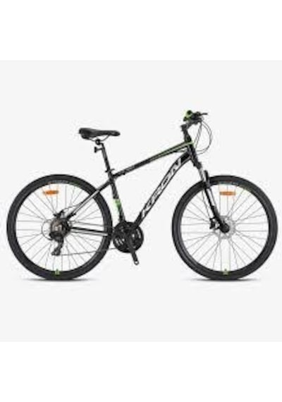 Kron Tx 100 - 28" Trekking - 20' - 21 Vites - H.dısc - Siyah-gri/yeşil Siyah - Gri