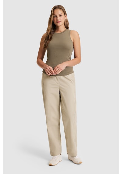 U.s. Polo Assn. Kadın Haki Tişört Basic 50321799-vr027