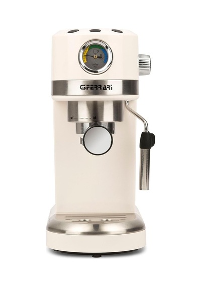 G3ferrari Amarcord Espresso Cappuccino Makinesi, Süt Köpürtücülü, Krem Çok Renkli