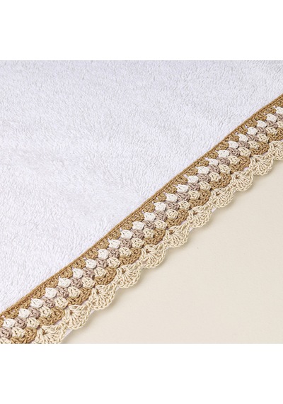 Soft Enil Yüz Havlusu - Ekru - 50x90 Cm Çok Renkli