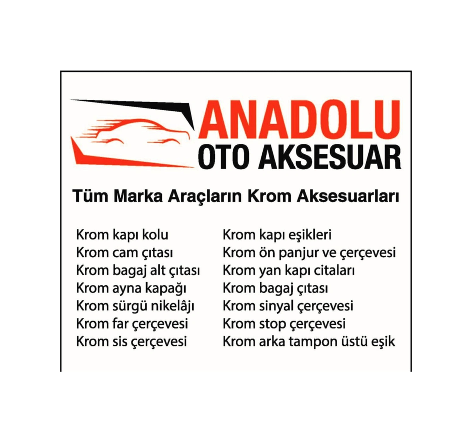 Ueskrom F. Transit Ön Panjur 4 Parça Krom 2019 Üzeri Orta Kısım Ince