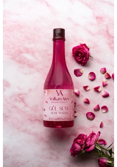 Volkan Ates Natural & Beauty Gül Suyu 400 Ml