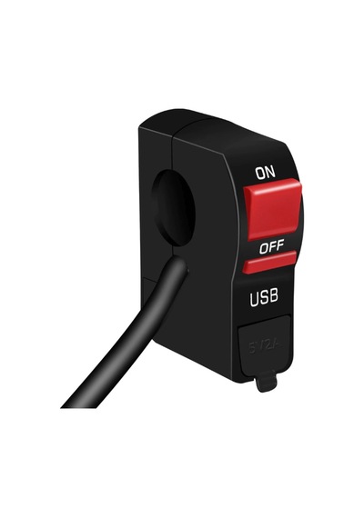 Motosiklet Telefon Usb Şarj Ve Far Anahtarı (464360678)