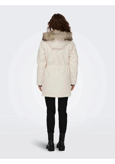 Only15304625 Onlırıs Eggnog Kadın Parka Krem