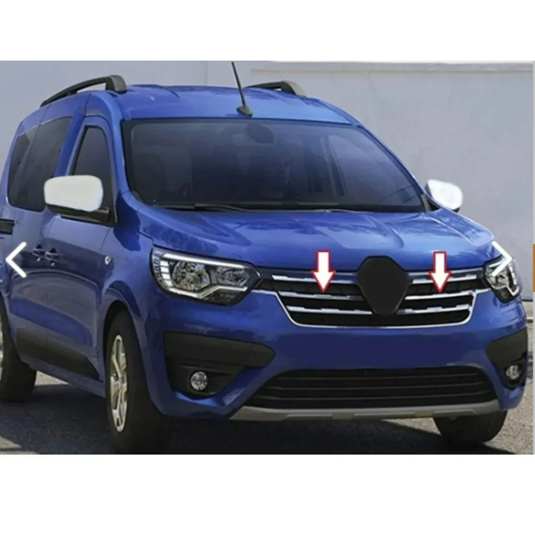 Renault Express Ön Panjur - Krom 4 Parça 2021 Ve Sonrası