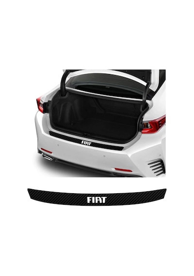 Fiat Linea İçin Uyumlu Aksesuar Oto Arka Tampon Bagaj Koruyucu Sticker 92 7 Cm