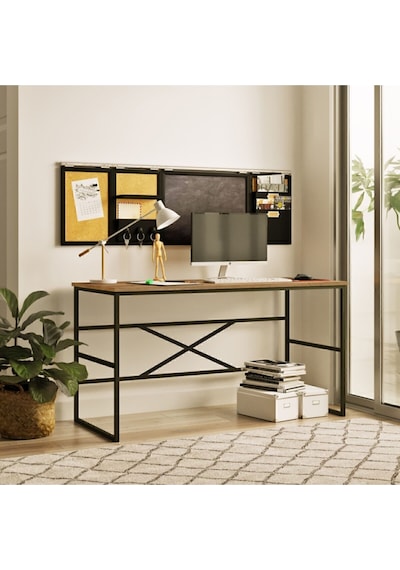 Atlantis 120cm Metal Çalışma Masası Atl24-a Çam Atlantik Çam Atlantis 120cm Metal Çalışma Masası Atl24-a Çam Atlantik Çam
