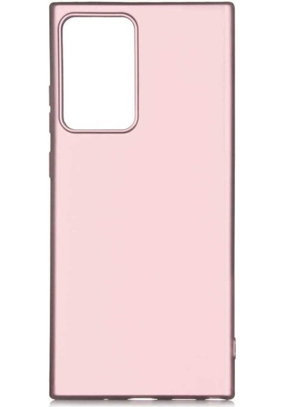 Galaxy Note 20 Ultra Kılıf Zore Premier Silikon Kapak Rose Gold