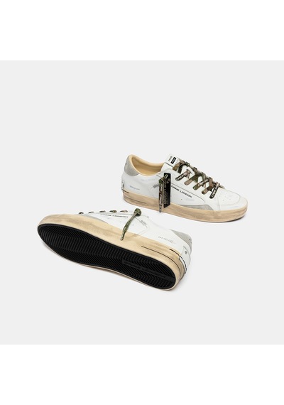 Sneaker Erkek 19108pp8.10 Crime London Sk8 Deluxe 10/c08k White Beyaz