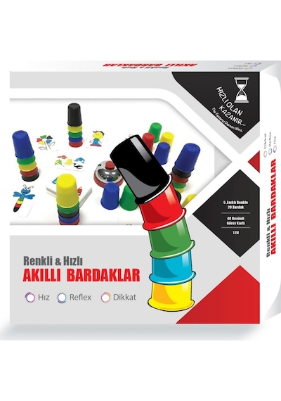 Renkli ve Hızlı Akıllı Süper Bardaklar