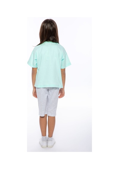 U.S. Polo Assn. Nil Yeşili Kız Çocuk Kapri Takımı Yeşil