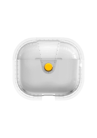 Apple AirPods Uyumlu 3. Nesil Zore Airbag 33 Darbelere Karşı Dayanıklı Magnetik Kılıf Şeffaf