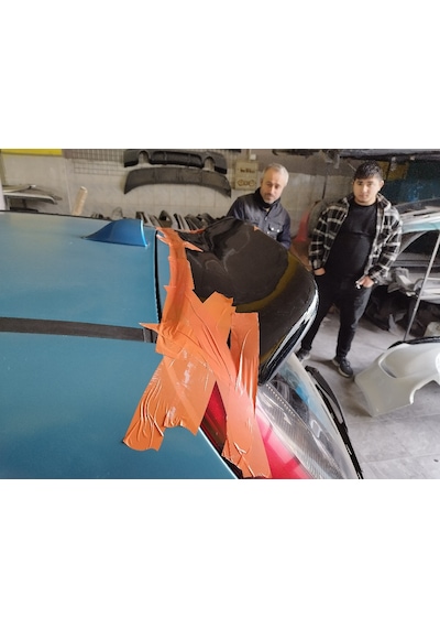 Opel Corsa C Spon Spoiler
