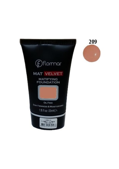 Flormar Mat Velvet Matlaştırıcı Fondöten V209 Golden Biege