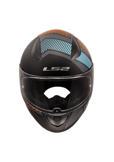 Ls2 Rapıd 2 Extra Full Face Motosiklet Kaskı Mat Gri - Neon Turuncu