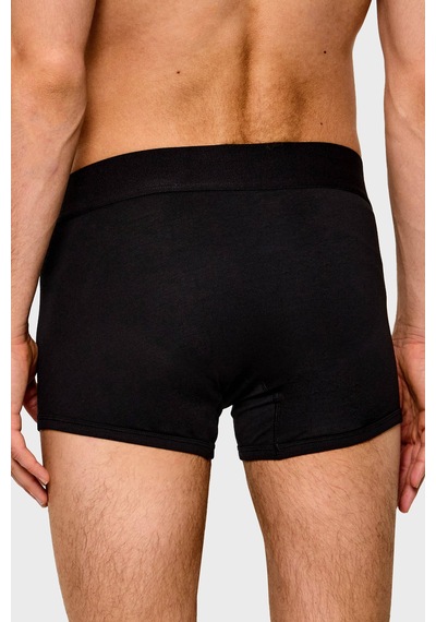 Palm Angels Logolu Pamuklu 2 Pack Boxer Erkek Boxer Pla1umbtr11bı Siyah