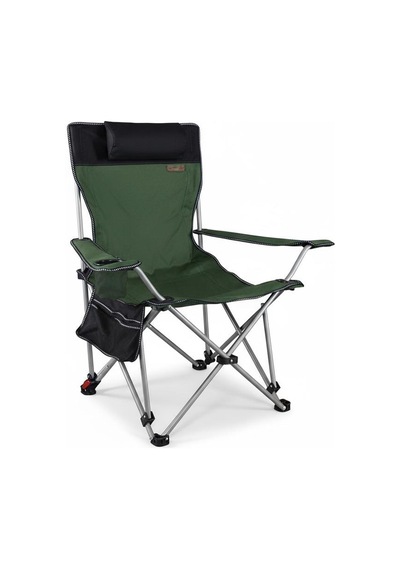 Madfox Prowler 3 Kademeli Yatabilen Kamp Sandalyesi Green/black