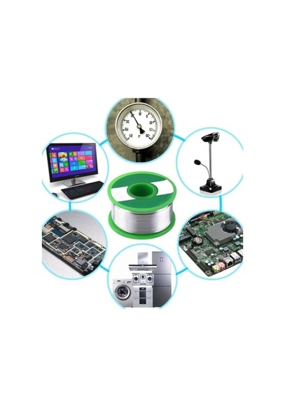 0,8 Mm Kalınlığında 50 Gr Lehim Teli, Elektronik Devreler İçin Uygun