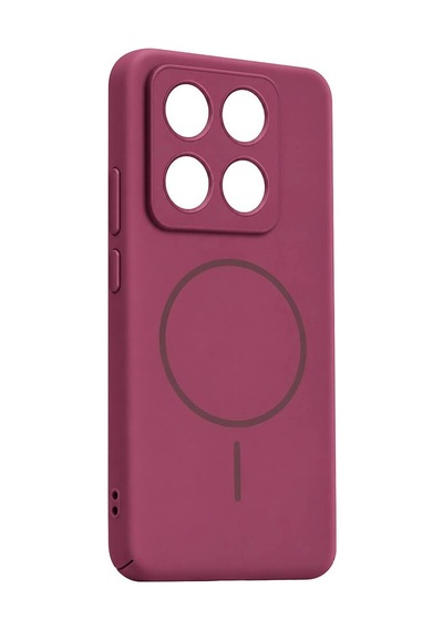 Xiaomi Mi 14t Pro Mika Pc Magsafe Kapak - Bordo Evimdeyokyok