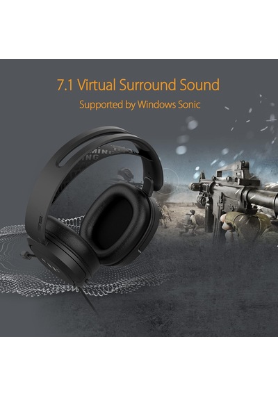 Asus Tuf Gaming H1 7.1 Oyuncu Kulaklığı 2.4 Ghz Pc/mac/ps5/ninten