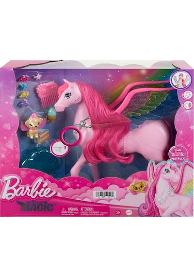 Barbie A Touch Of Magic Peggy ve Aksesuarları HLC40